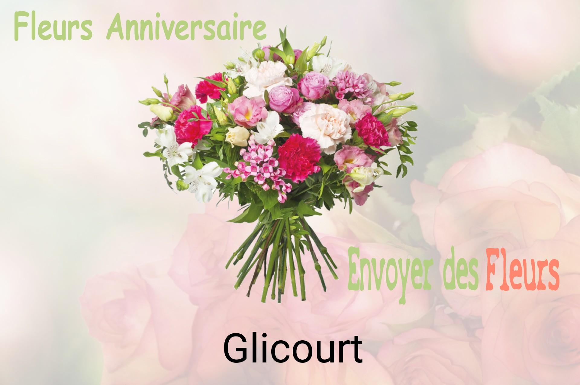 Bouquet de fleurs d’anniversaire livré à Glicourt